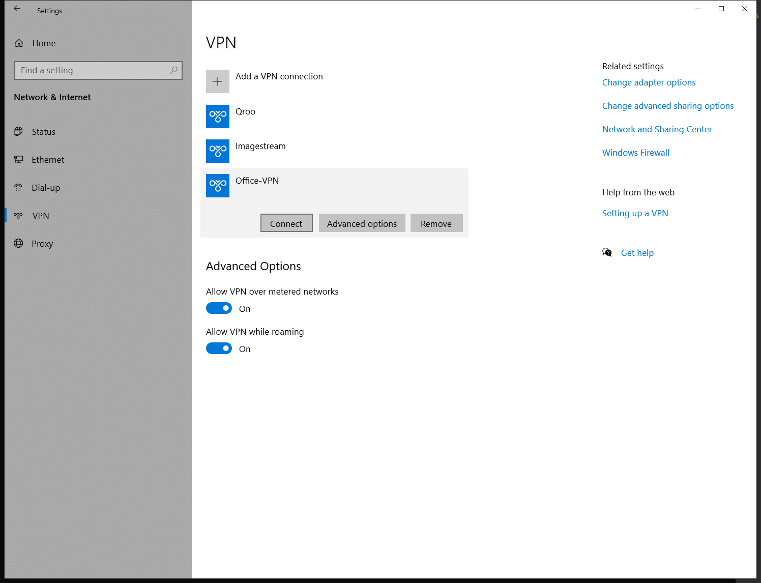 Windows 10 Final VPN configuraion Step.